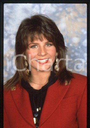 35mm vintage slide* 1991 ROME EUROVISION SONG CONTEST Swedish singer CAROLA (4)