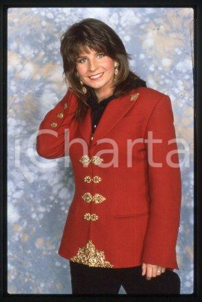 35mm vintage slide* 1991 ROME EUROVISION SONG CONTEST Swedish singer CAROLA (5)