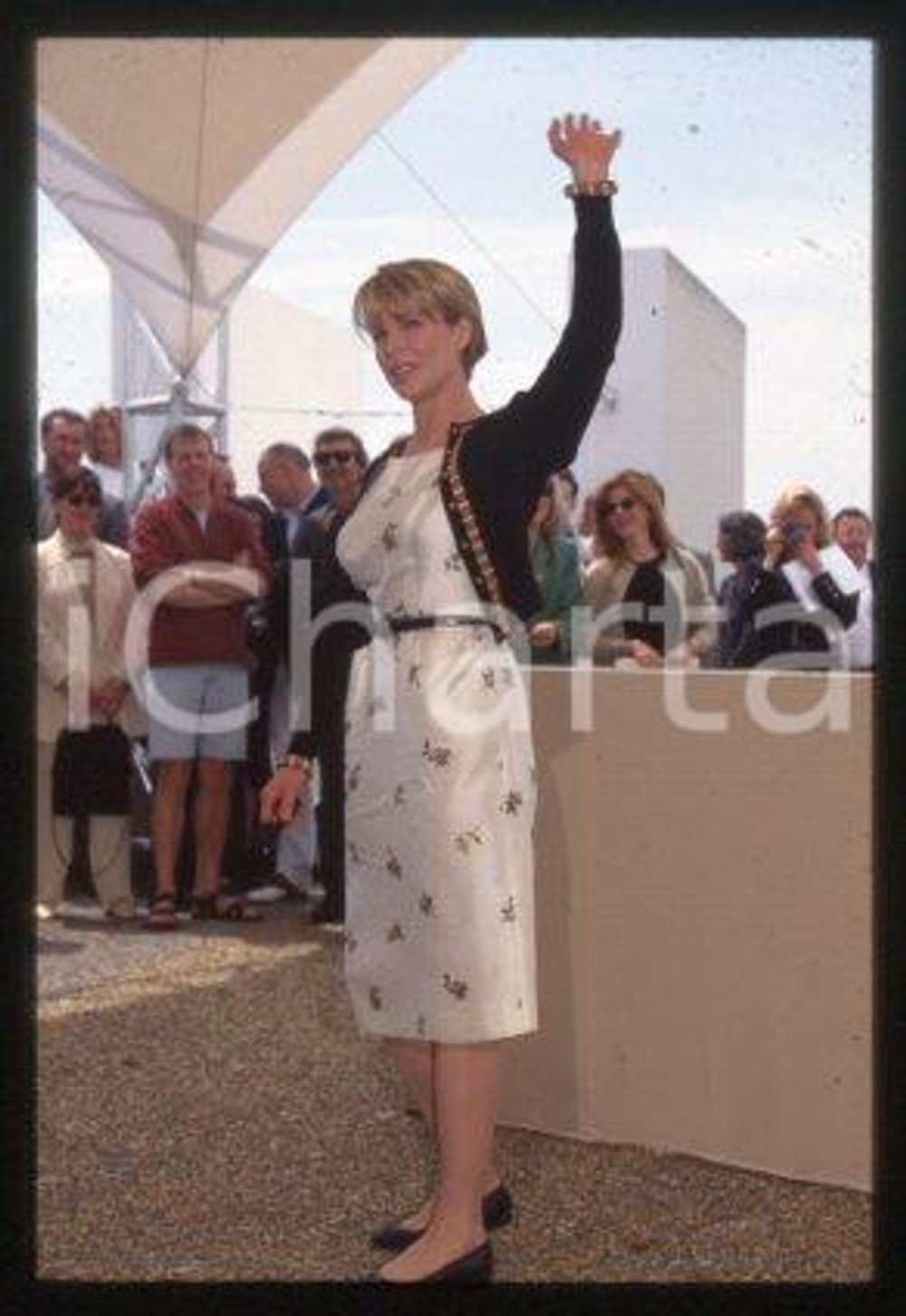 35mm vintage slide* 1997 CANNES Film Festival American actress Kim BASINGER (29)