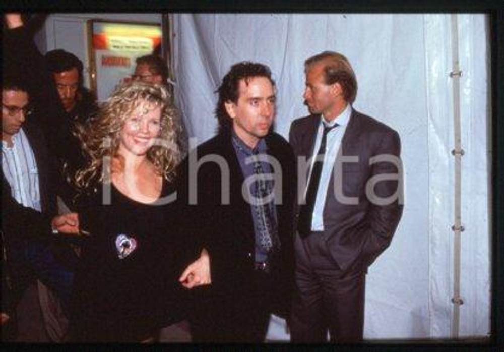 35mm vintage slide* 1989 DEAUVILLE Film Festival Actress Kim BASINGER  (48)