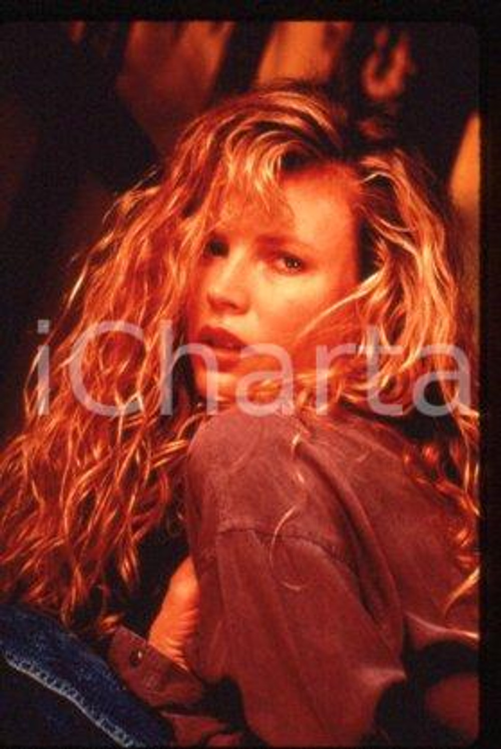 35mm vintage slide* 1990 ca CINEMA American actress & model Kim BASINGER (84)