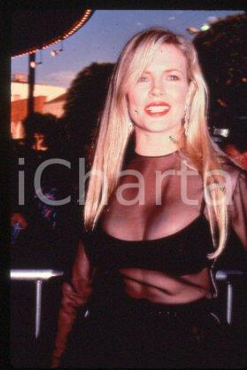35mm vintage slide* 1989 LOS ANGELES American actress & model Kim BASINGER (87)