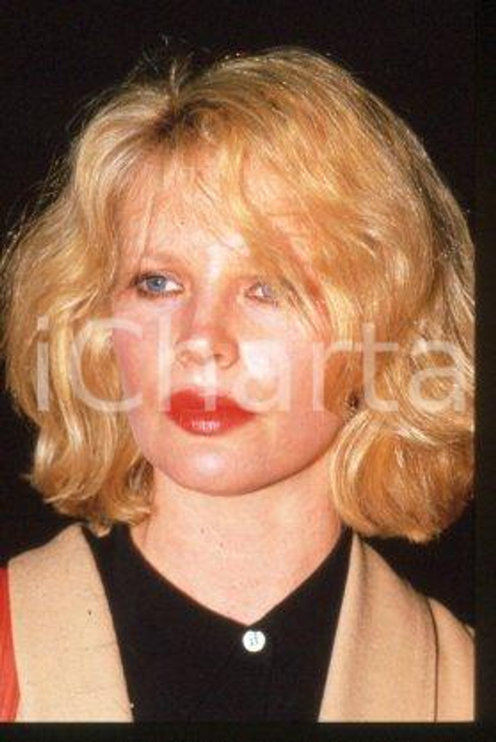 35mm vintage slide* 1991 ca CINEMA American actress & model Kim BASINGER (92)