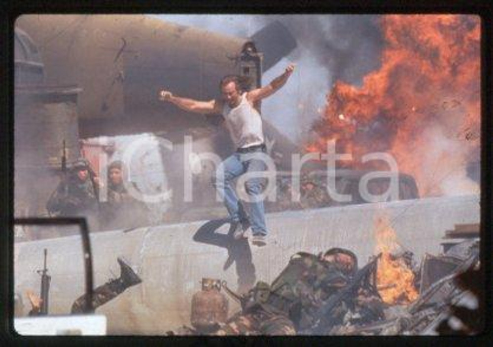 35mm vintage slide* 1997 CINEMA action thriller film "CON AIR" Nicolas CAGE (2)