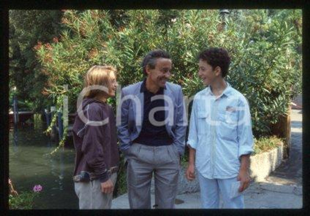 35mm vintage slide* 1987 VENICE Gaspard MANESSE Raphael FEJTO Louis MALLE (5)