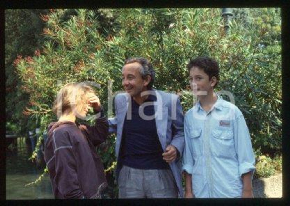 35mm vintage slide* 1987 VENICE Gaspard MANESSE Raphael FEJTO Louis MALLE (6)