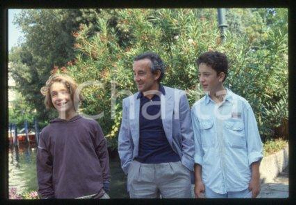 35mm vintage slide* 1987 VENICE Gaspard MANESSE Raphael FEJTO Louis MALLE (7)