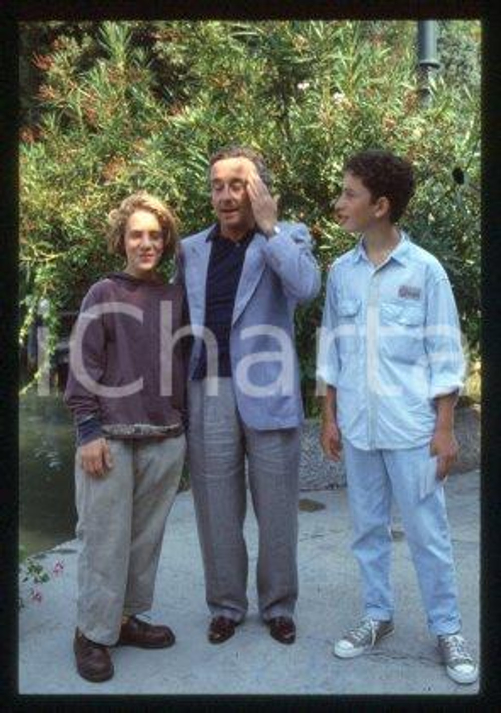35mm vintage slide* 1987 VENICE Gaspard MANESSE Raphael FEJTO Louis MALLE (9)