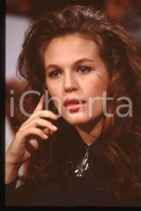 35mm vintage slide* 1991 RAI DUE - CIAO WEEKEND American actress Noelle BECK (3)