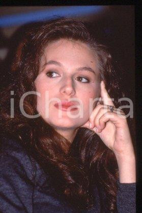 35mm vintage slide* 1991 RAI DUE - CIAO WEEKEND American actress Noelle BECK (4)