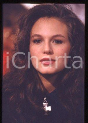 35mm vintage slide* 1991 RAI DUE - CIAO WEEKEND American actress Noelle BECK (5)