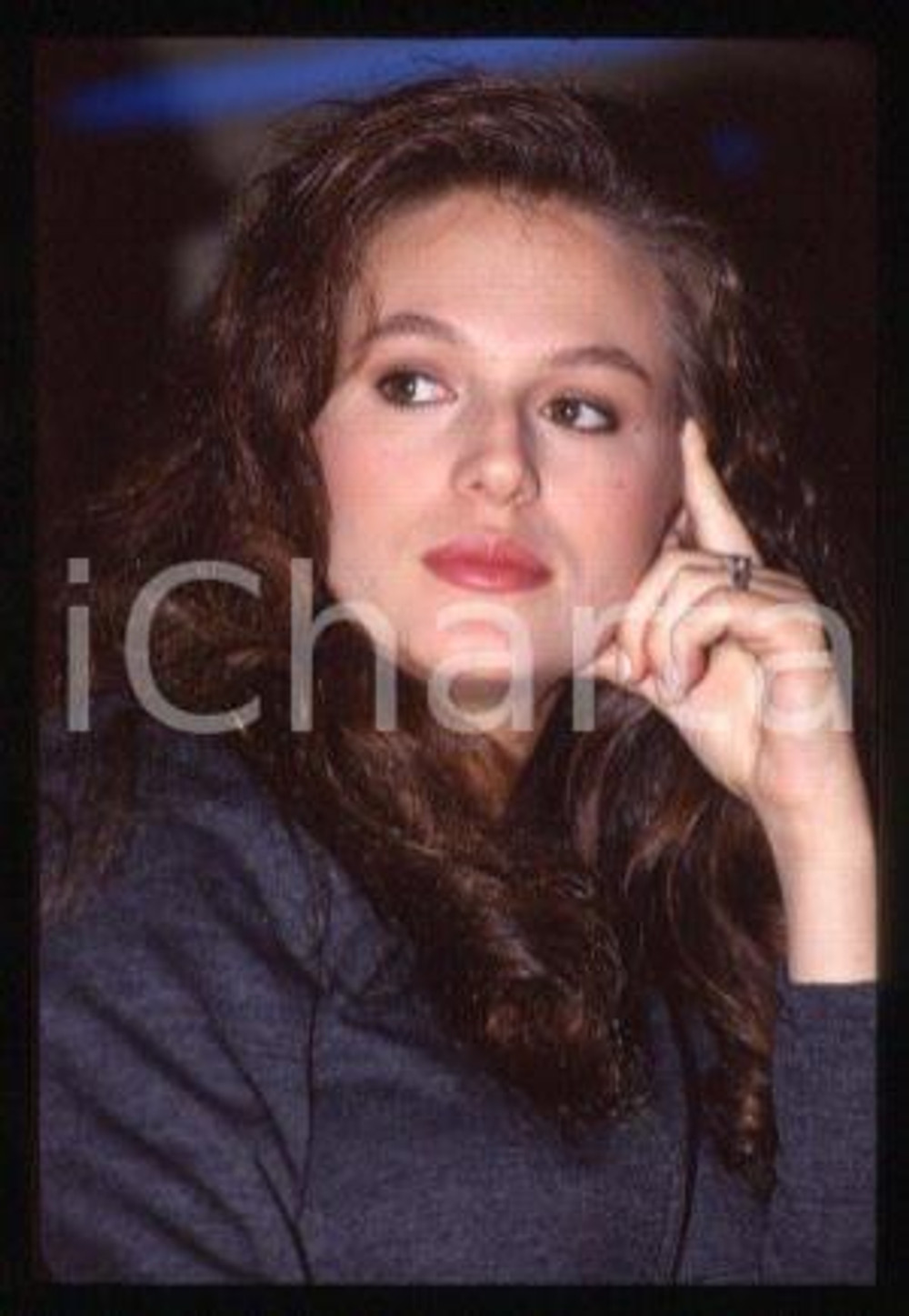 35mm vintage slide* 1991 RAI DUE - CIAO WEEKEND American actress Noelle BECK (9)