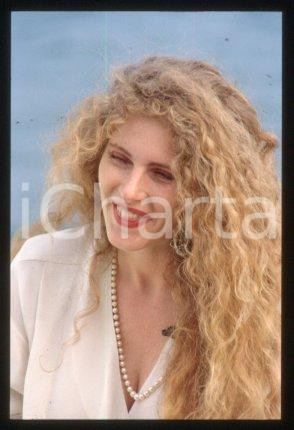 35mm vintage slide* 1990 ca ITALY artist and actress Domiziana GIORDANO (5)