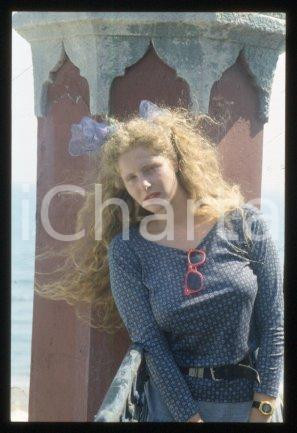 35mm vintage slide* 1985 ca ITALY artist and actress Domiziana GIORDANO (6)