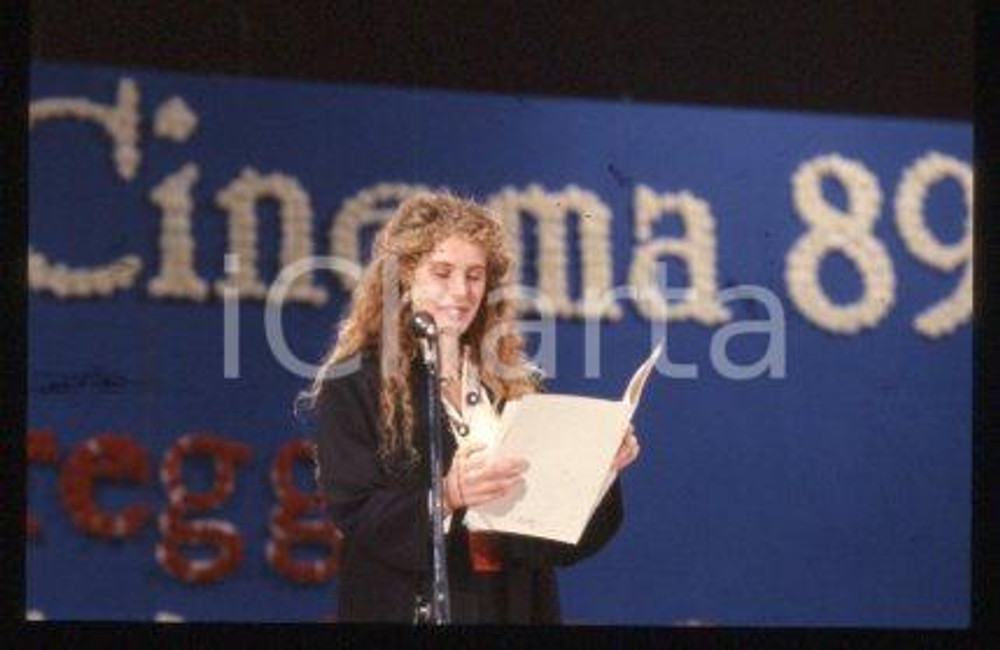35mm vintage slide* 1989 CINEMA artist and actress Domiziana GIORDANO (7)
