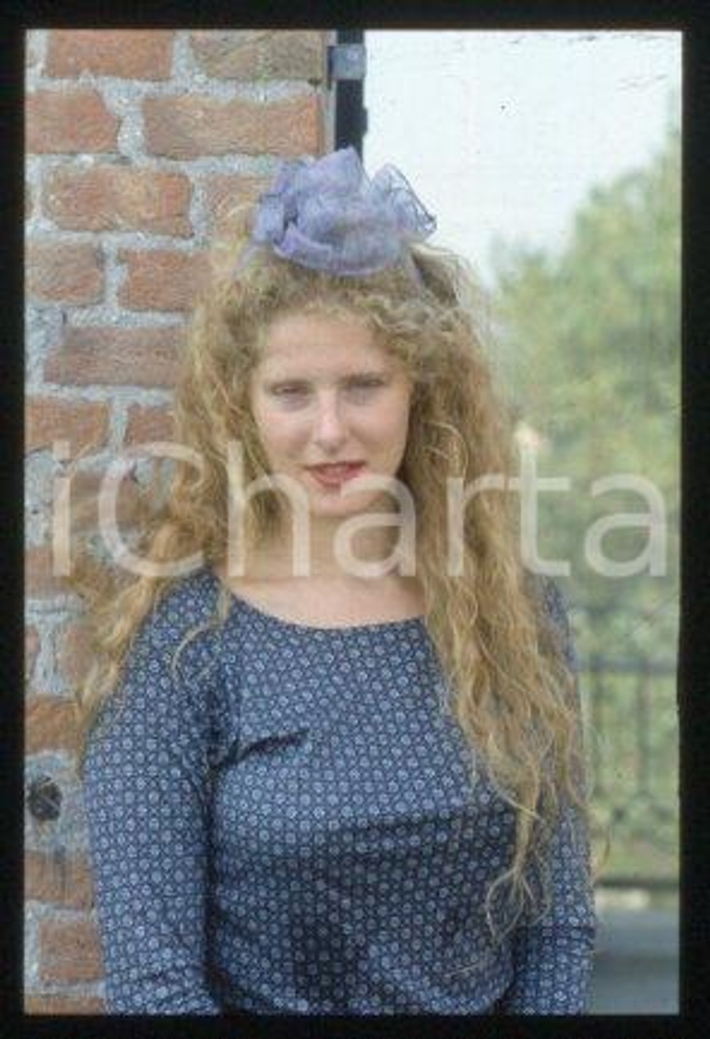 35mm vintage slide* 1985 ca CINEMA artist and actress Domiziana GIORDANO (10)