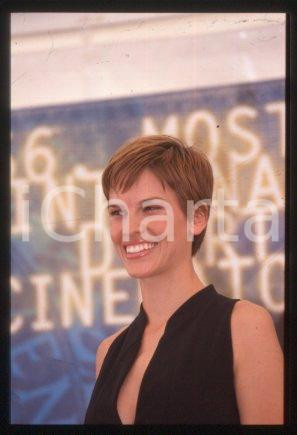 35mm vintage slide* 1999 VENICE Film Festival American actress Hilary SWANK (10)