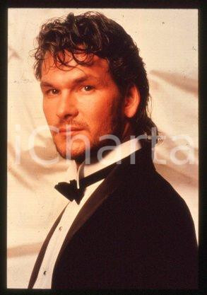 35mm vintage slide* 1990 ca CINEMA American actor Patrick SWAYZE Portrait (1)