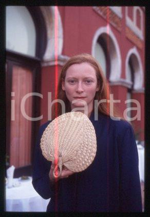 35mm vintage slide* 1992 VENICE Film Festival British actress Tilda SWINTON (5)