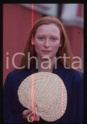 35mm vintage slide* 1992 VENICE Film Festival British actress Tilda SWINTON (8)