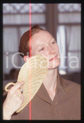 35mm vintage slide* 1992 VENICE Film Festival British actress Tilda SWINTON (33)