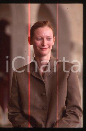 35mm vintage slide* 1992 VENICE Film Festival British actress Tilda SWINTON (41)