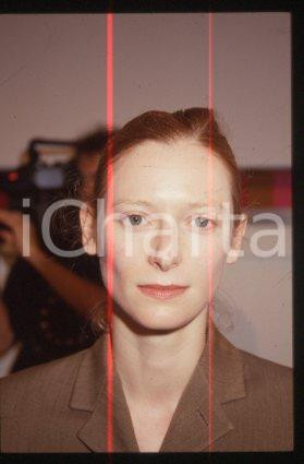 35mm vintage slide* 1992 VENICE Film Festival British actress Tilda SWINTON (42)