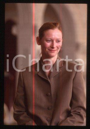 35mm vintage slide* 1992 VENICE Film Festival British actress Tilda SWINTON (67)