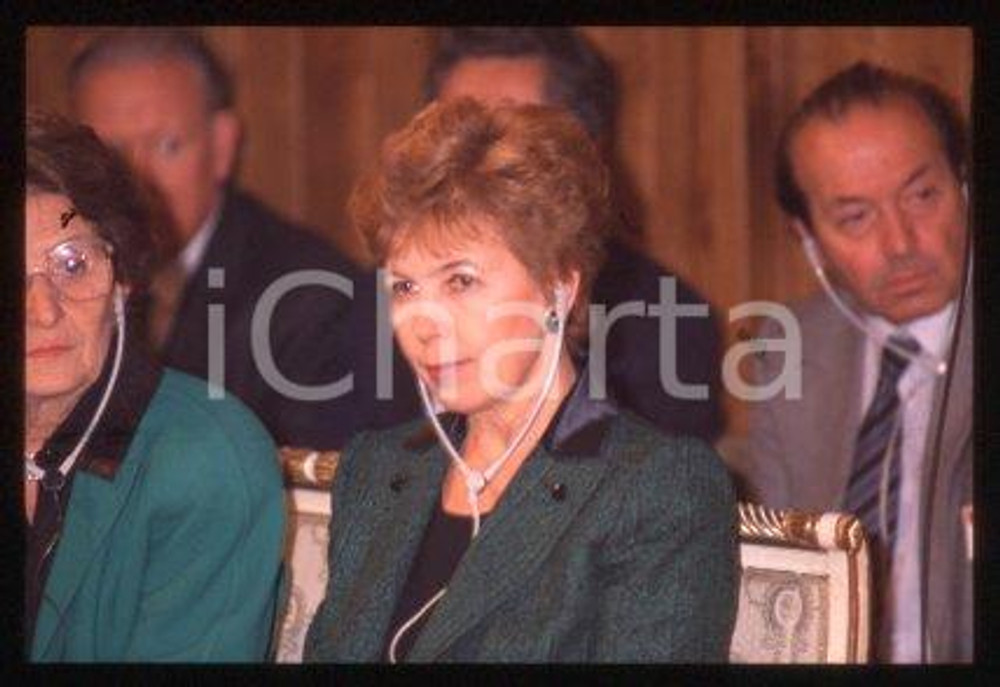 35mm vintage slide* 1990 ca POLITICS Soviet activist Raissa GORBATCHEVA (3)