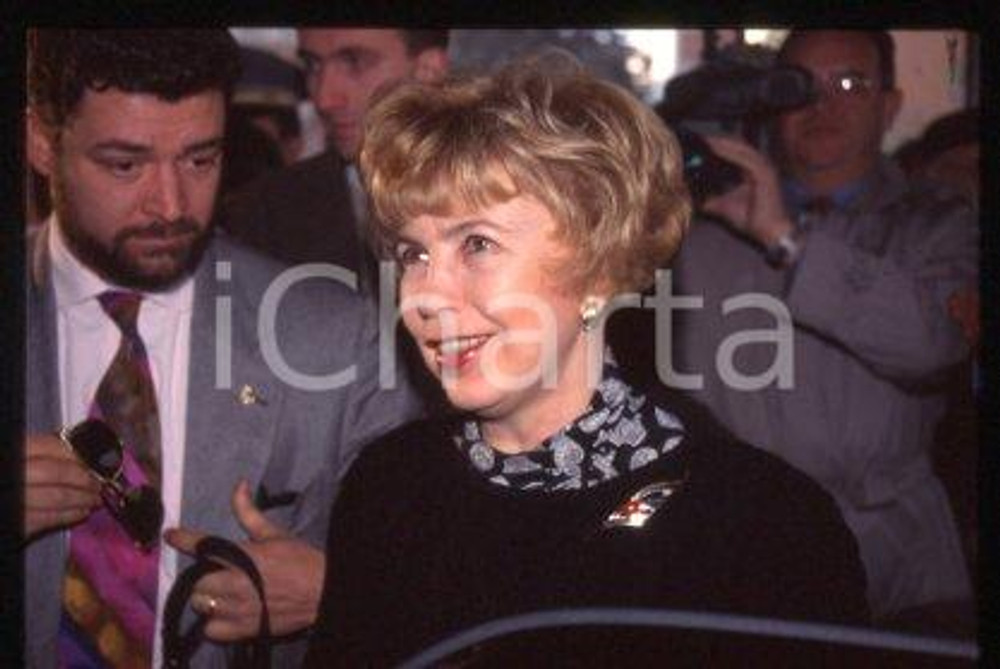 35mm vintage slide* 1990 ca POLITICS Soviet activist Raissa GORBATCHEVA (5)