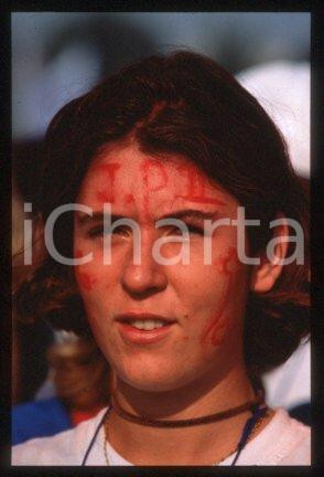 35mm vintage slide* 1997 PARIS - people at the mass of POPE JOHN PAUL II (7)