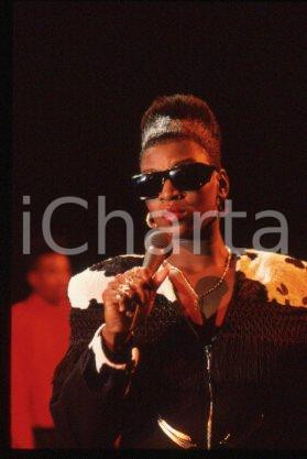 35mm vintage slide* 1990 ca ITALY American house music singer ADEVA (11)