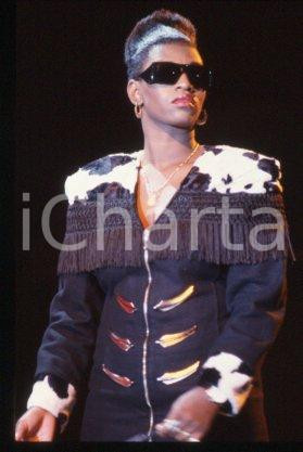 35mm vintage slide* 1990 ca ITALY American house music singer ADEVA (14)