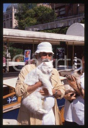 35mm vintage slide* 1990 VENICE American film director Armondo Linus ACOSTA (17)