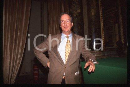 35mm vintage slide* 1996 ca MILAN Portrait of an author Wolfgang ACHTNER (4)