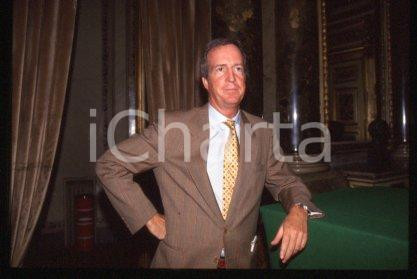 35mm vintage slide* 1996 ca MILAN Portrait of an author Wolfgang ACHTNER (7)