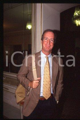 35mm vintage slide* 1996 ca MILAN Portrait of an author Wolfgang ACHTNER (11)
