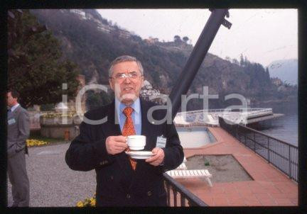 35mm vintage slide* 1990 ca LAKE COMO Russian ambassador Anatoly ADAMISHIN (2)