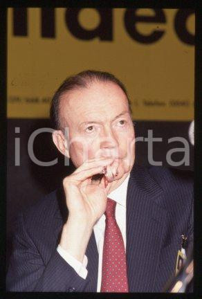 35mm vintage slide* 1990 ca MILAN Representative to NATO David Manker ABSHIRE 13