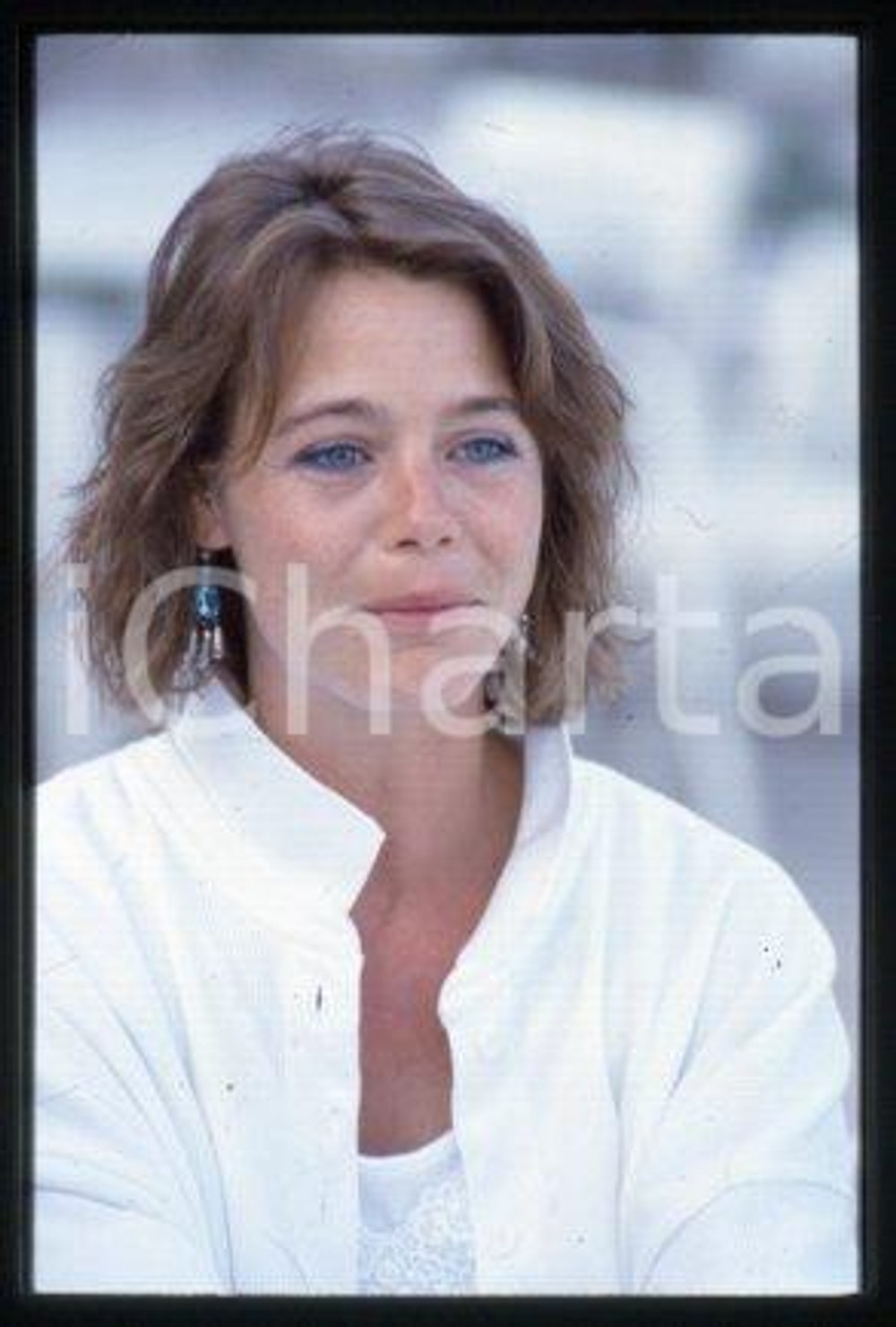 35mm vintage slide* 1986 ca ITALY Portrait of an american actress Susan DEY (20)