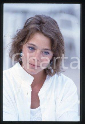 35mm vintage slide* 1986 ca ITALY Portrait of an american actress Susan DEY (21)