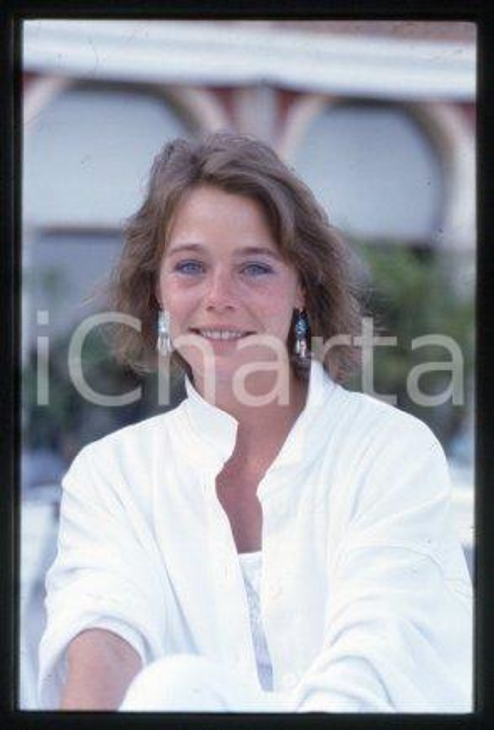 35mm vintage slide* 1986 ca ITALY Portrait of an american actress Susan DEY (22)