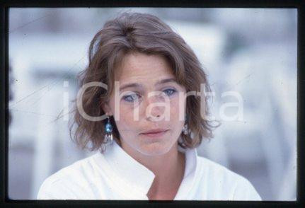 35mm vintage slide* 1986 ca ITALY Portrait of an american actress Susan DEY (24)