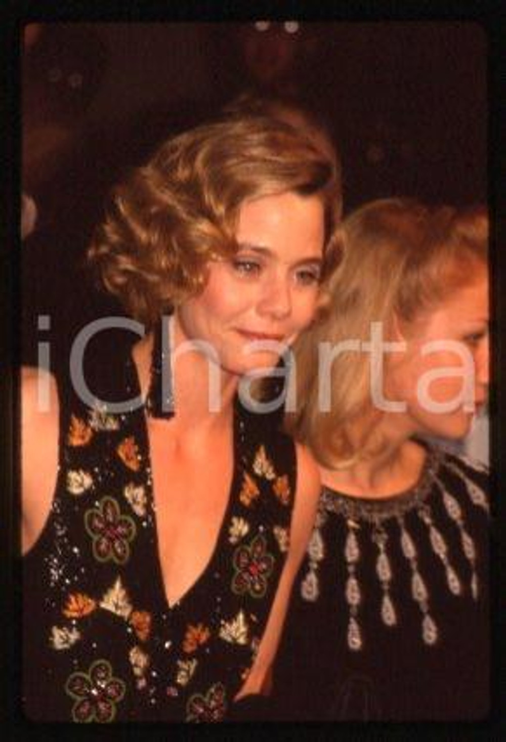 35mm vintage slide* 1991 BEVERLY HILLS Golden Globe Awards Susan DEY (40)