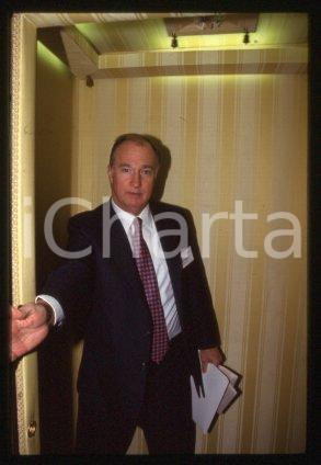 35mm vintage slide* 1990 ca MILAN President of MOODY's John Augustus BOHN (5)