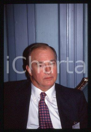 35mm vintage slide* 1990 ca MILAN President of MOODY's John Augustus BOHN (25)