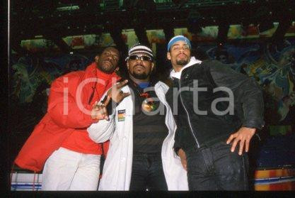 35mm vintage slide* 1989 ca ITALY American DJ and rapper Afrika BAMBAATAA (8)