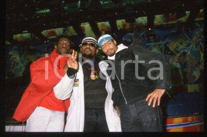 35mm vintage slide* 1989 ca ITALY American DJ and rapper Afrika BAMBAATAA (11)