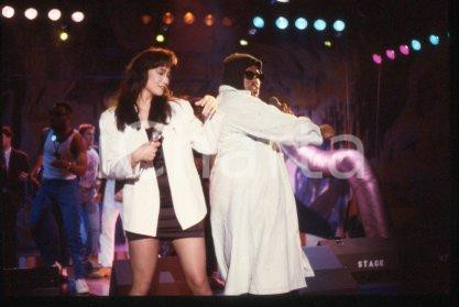 35mm vintage slide* 1989 ca ITALY American DJ and rapper Afrika BAMBAATAA (43)