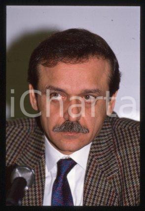 35mm vintage slide* 1991 ca MILAN Palestinian politician Yasser ABED RABBO (5)